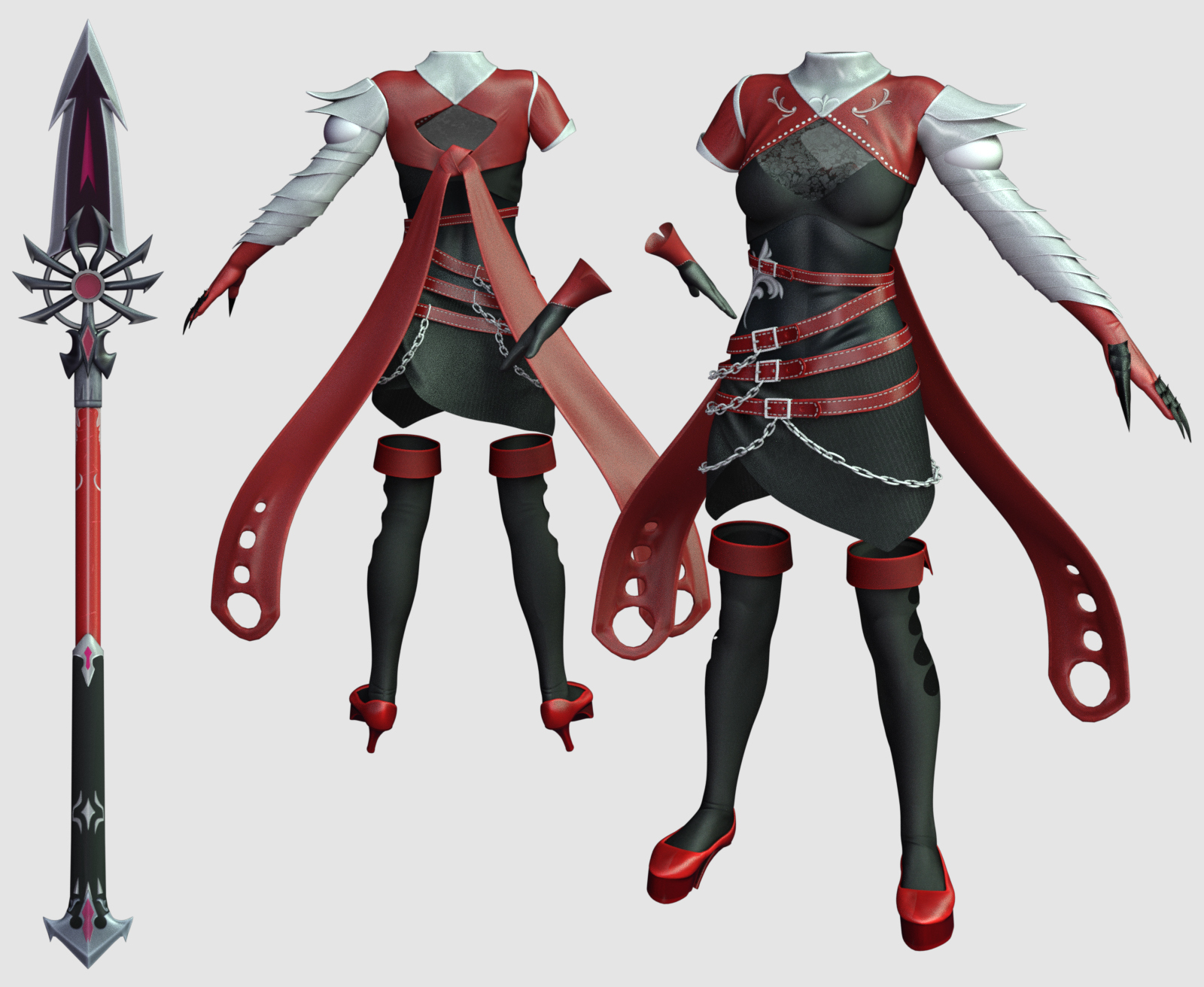 Kaiya outfit for g3f g8f by N/A