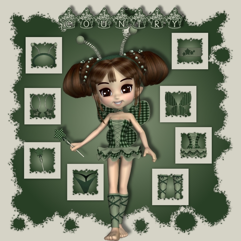 5 Textures for Cookie's Nymph Dream by N/A