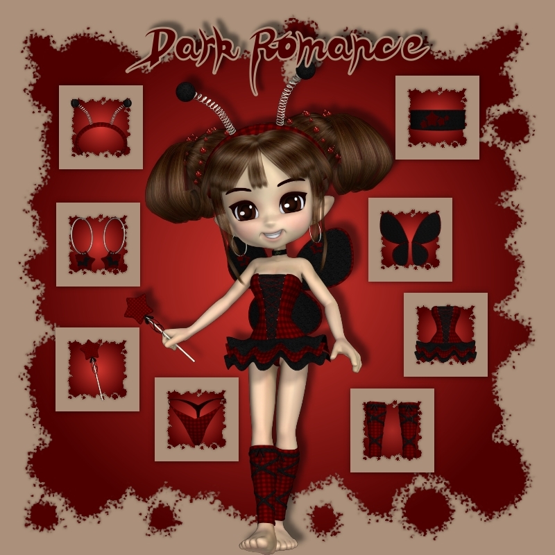 5 Textures for Cookie's Nymph Dream by N/A
