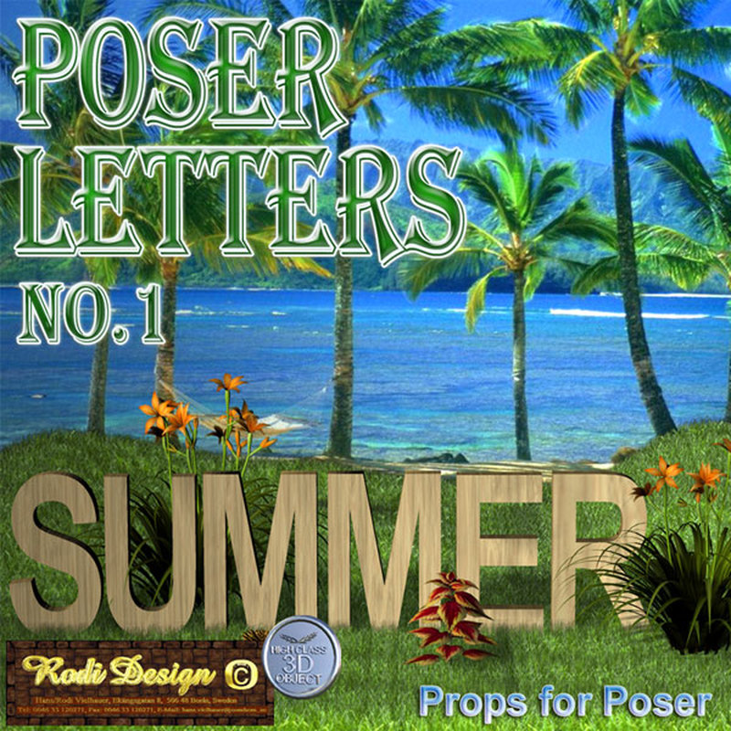 Letters for Poser by N/A
