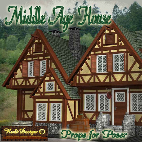 Medieval House Bundle A by N/A