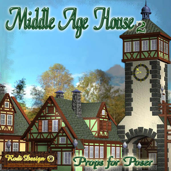 Medieval House Bundle A by N/A