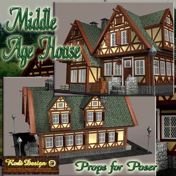 Medieval House Bundle A by N/A
