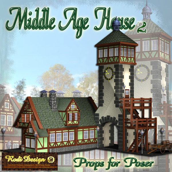 Medieval House Bundle A by N/A