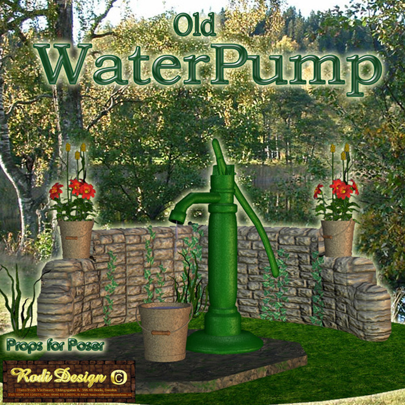 Old Water Pump by N/A