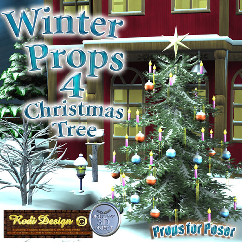 Winter Props 4 Christmas Tree by N/A