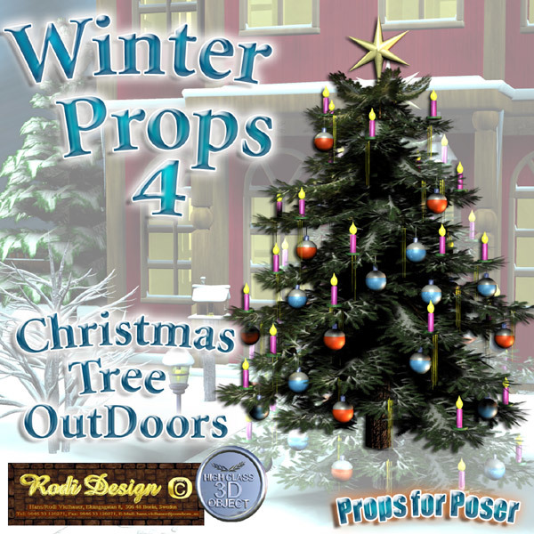 Winter Props 4 Christmas Tree by N/A