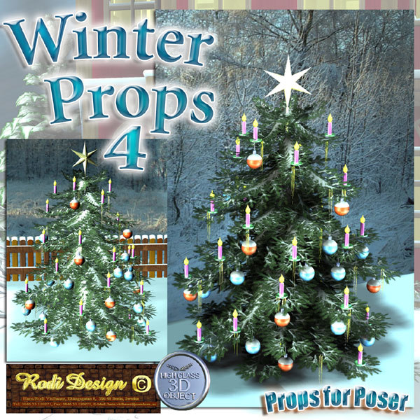 Winter Props 4 Christmas Tree by N/A