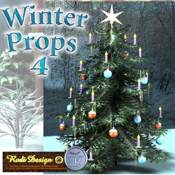Winter Props 4 Christmas Tree by N/A