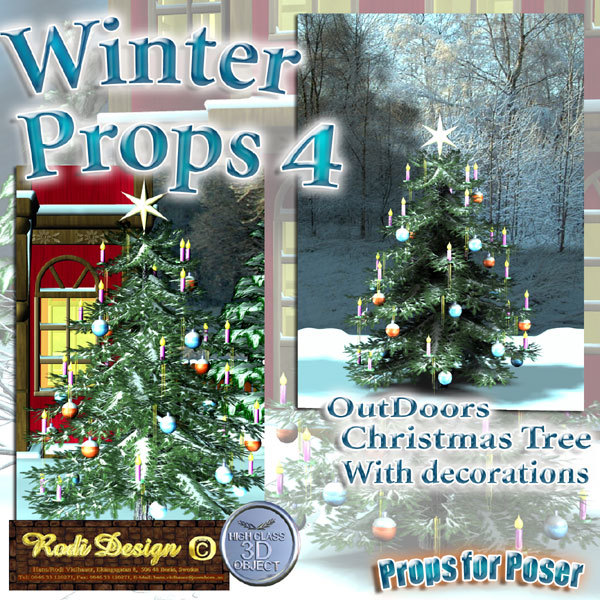 Winter Props 4 Christmas Tree by N/A