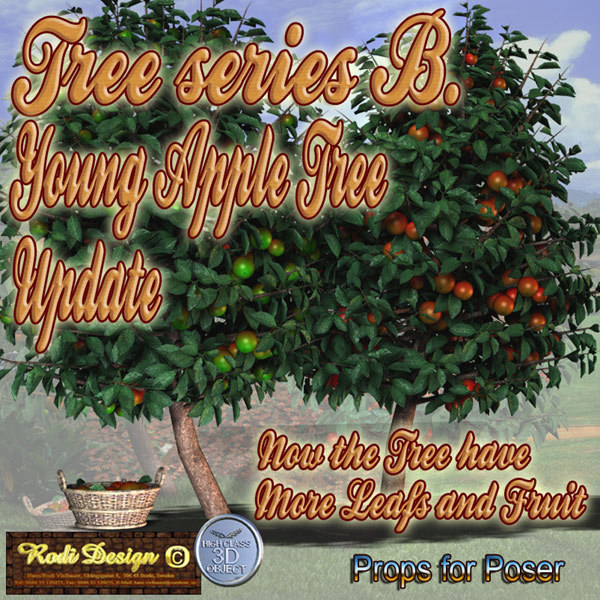 Young Apple Trees by N/A