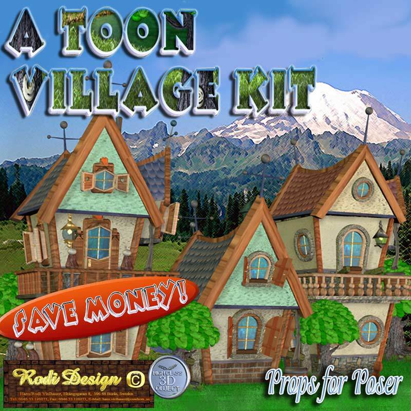 A Toon Village Kit by N/A