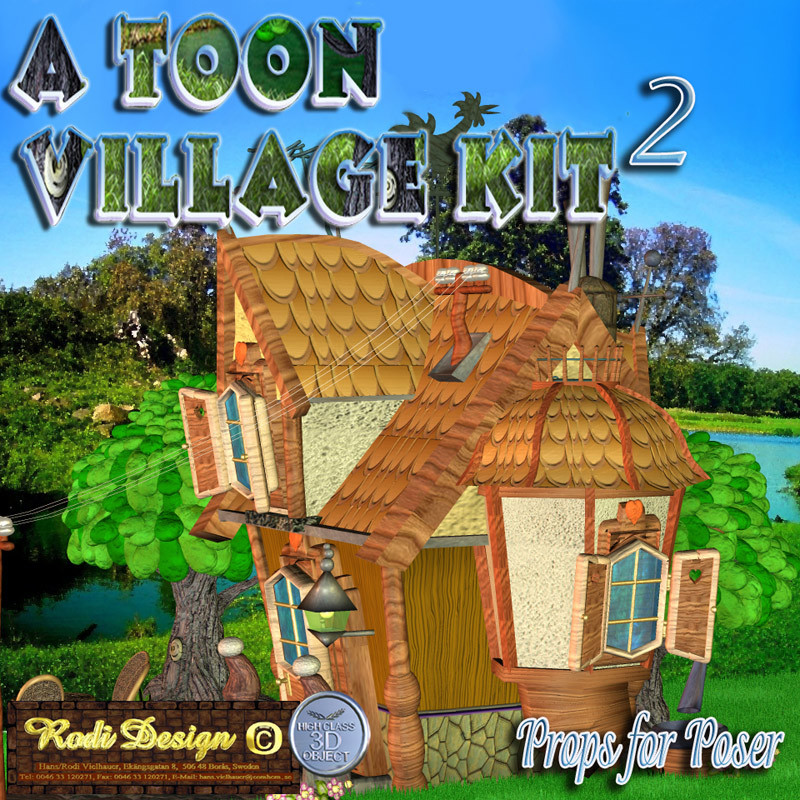 A Toon Village Kit Add-On by N/A