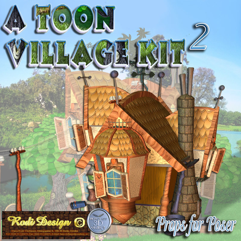 A Toon Village Kit Add-On by N/A
