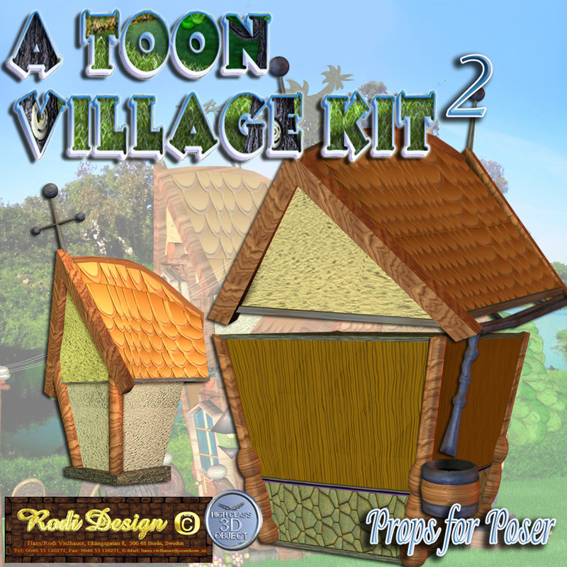A Toon Village Kit Add-On by N/A