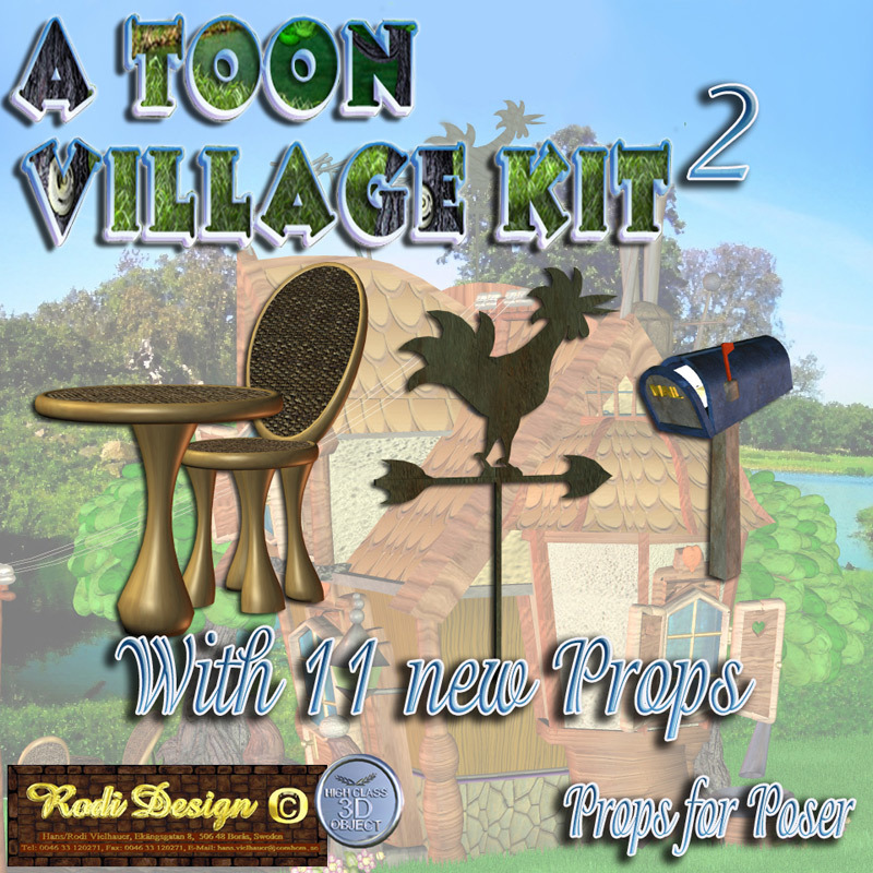 A Toon Village Kit Add-On by N/A