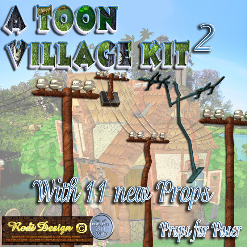 A Toon Village Kit Add-On by N/A