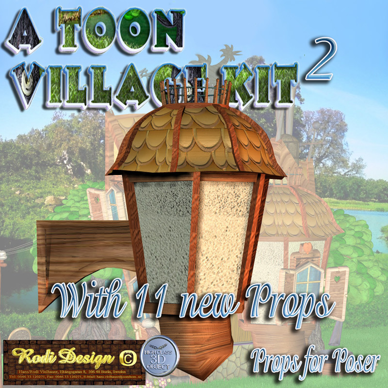 A Toon Village Kit Add-On by N/A