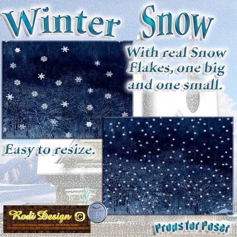 Winter SnowFlakes by N/A