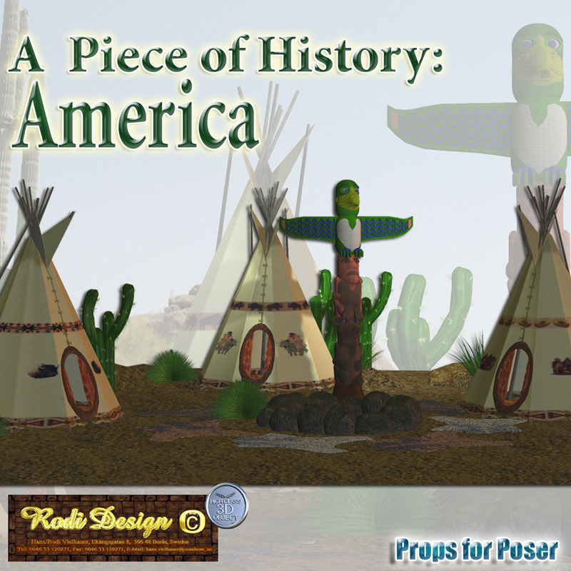 A Piece of American History, Indian Village by N/A