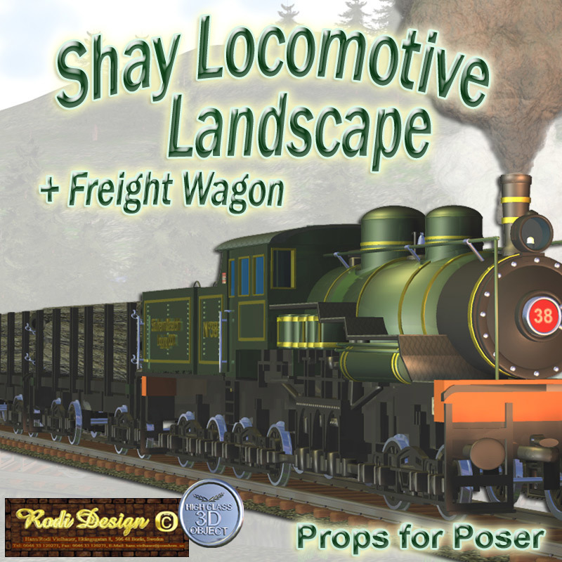 Shay Locomotiv Landscape, Extra by N/A