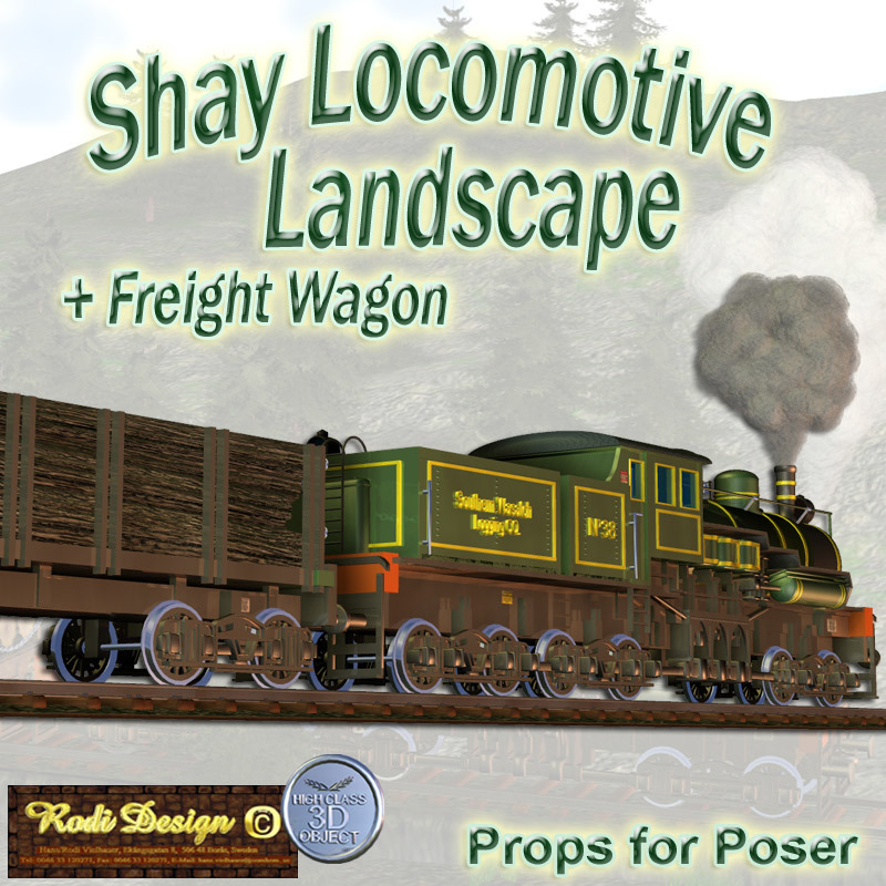Shay Locomotiv Landscape, Extra by N/A