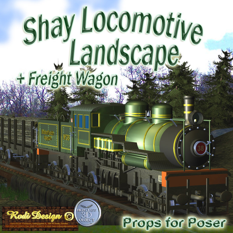 Shay Locomotiv Landscape, Extra by N/A