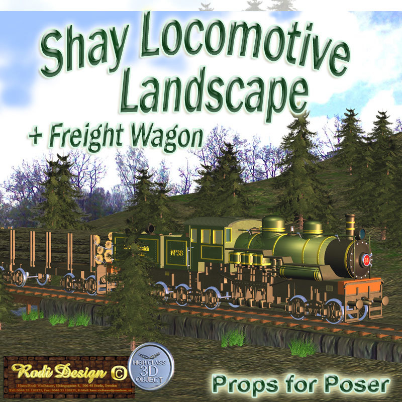 Shay Locomotiv Landscape, Extra by N/A