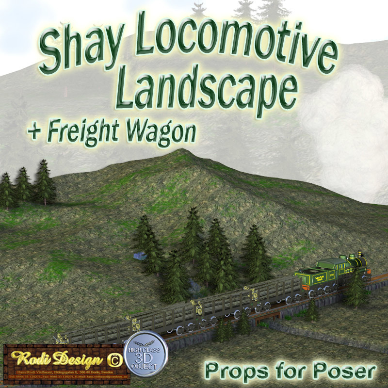 Shay Locomotiv Landscape, Extra by N/A