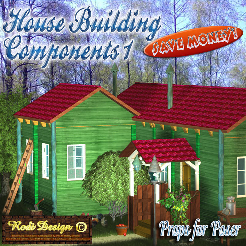 House Building Components by N/A