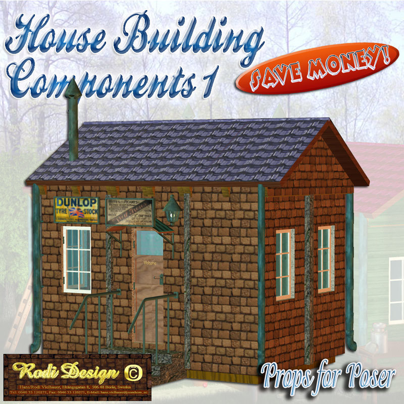 House Building Components by N/A