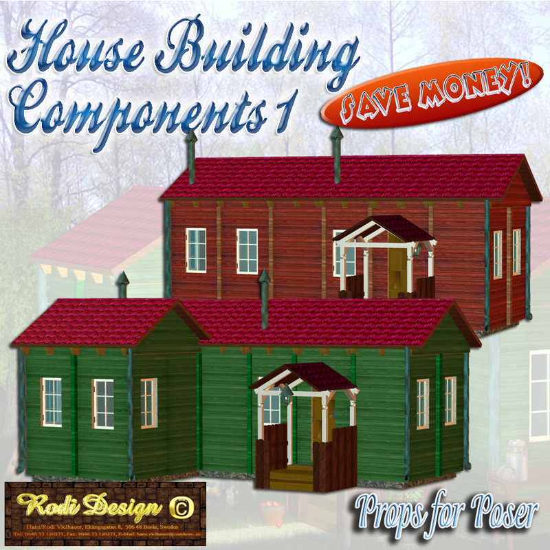 House Building Components by N/A