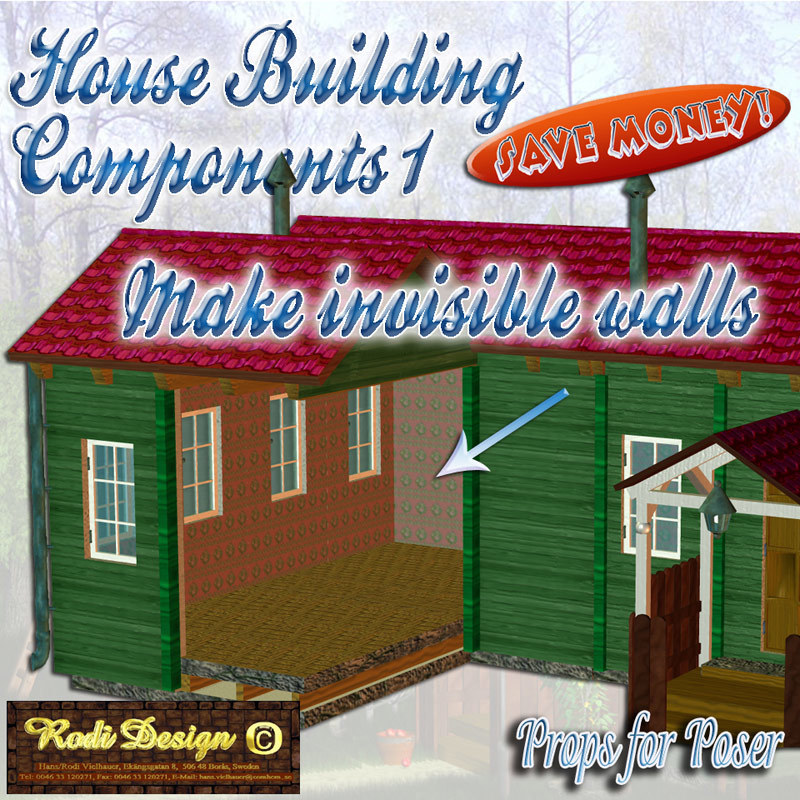 House Building Components by N/A