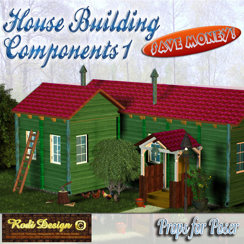 House Building Components by N/A