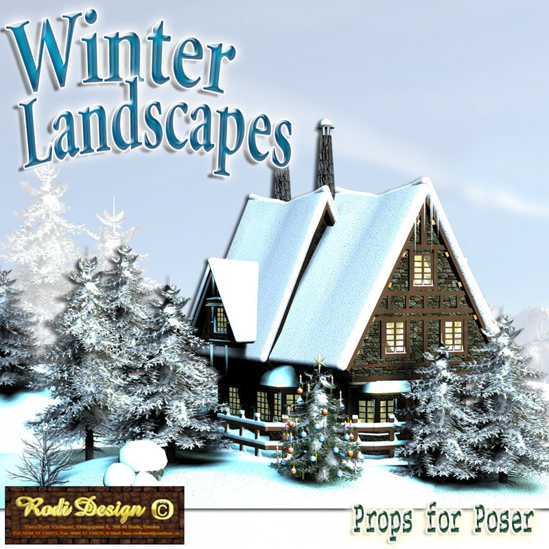 Winter Landscape by N/A