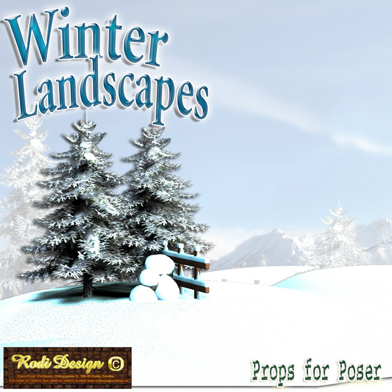 Winter Landscape by N/A