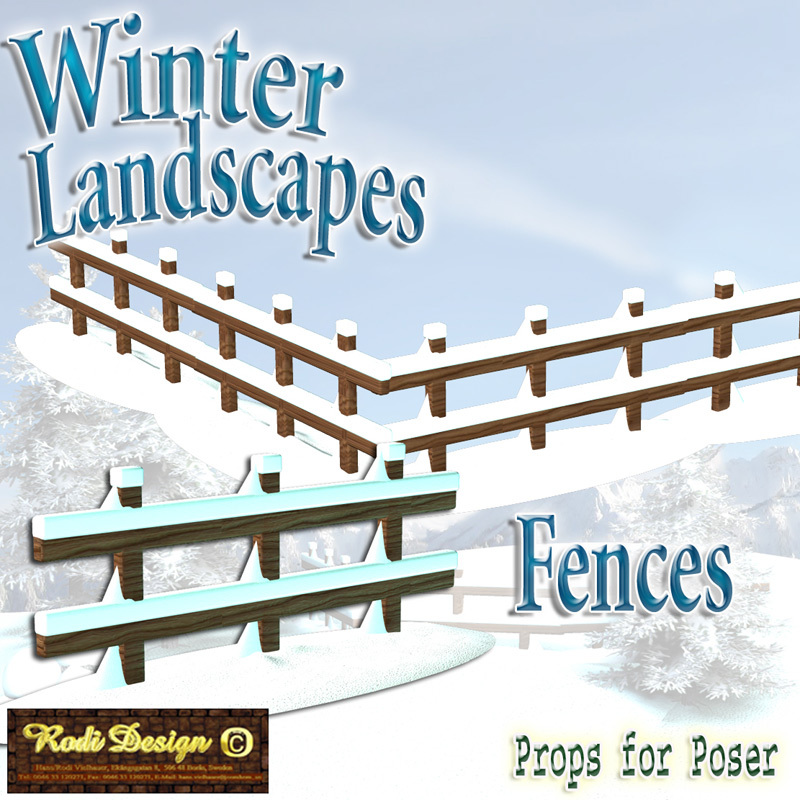 Winter Landscape by N/A
