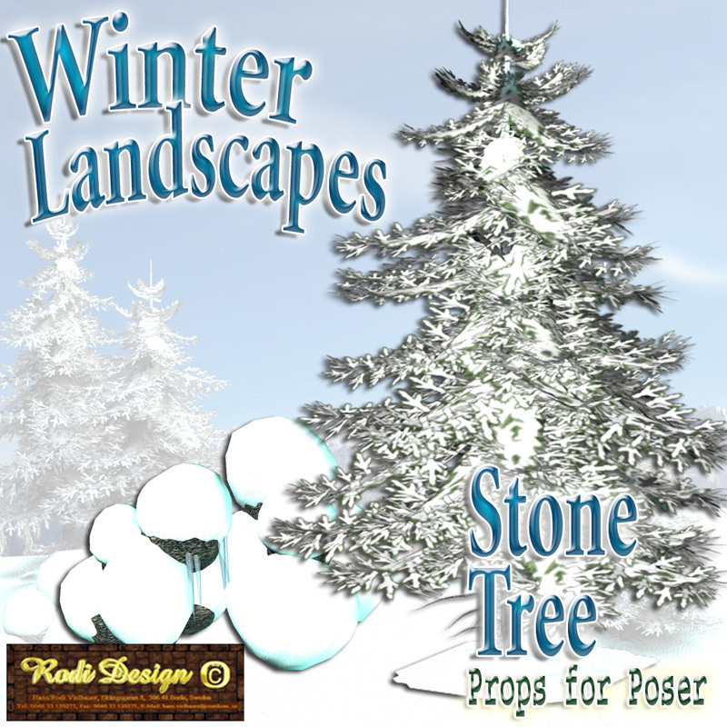 Winter Landscape by N/A