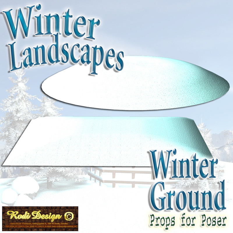Winter Landscape by N/A
