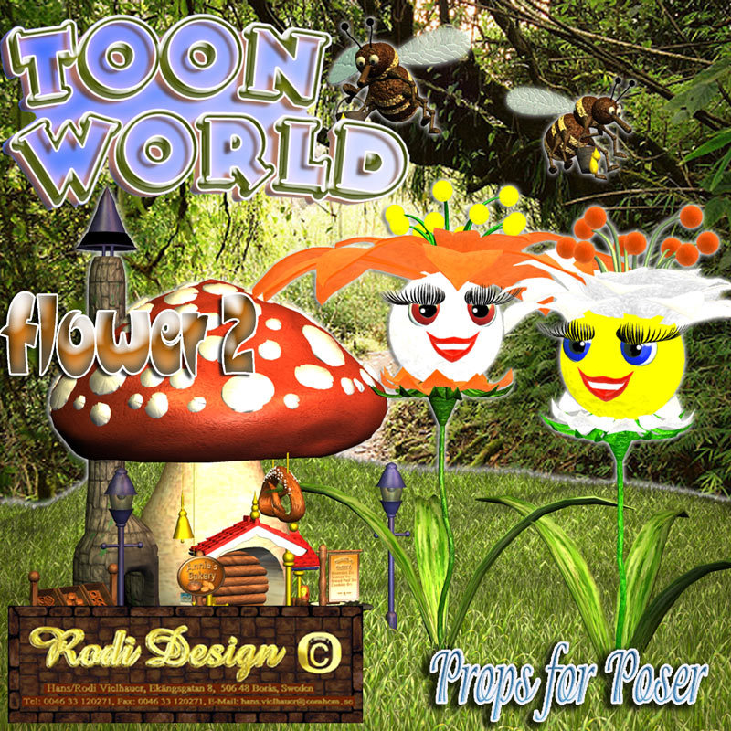 ToonWorld Flower 2 by N/A