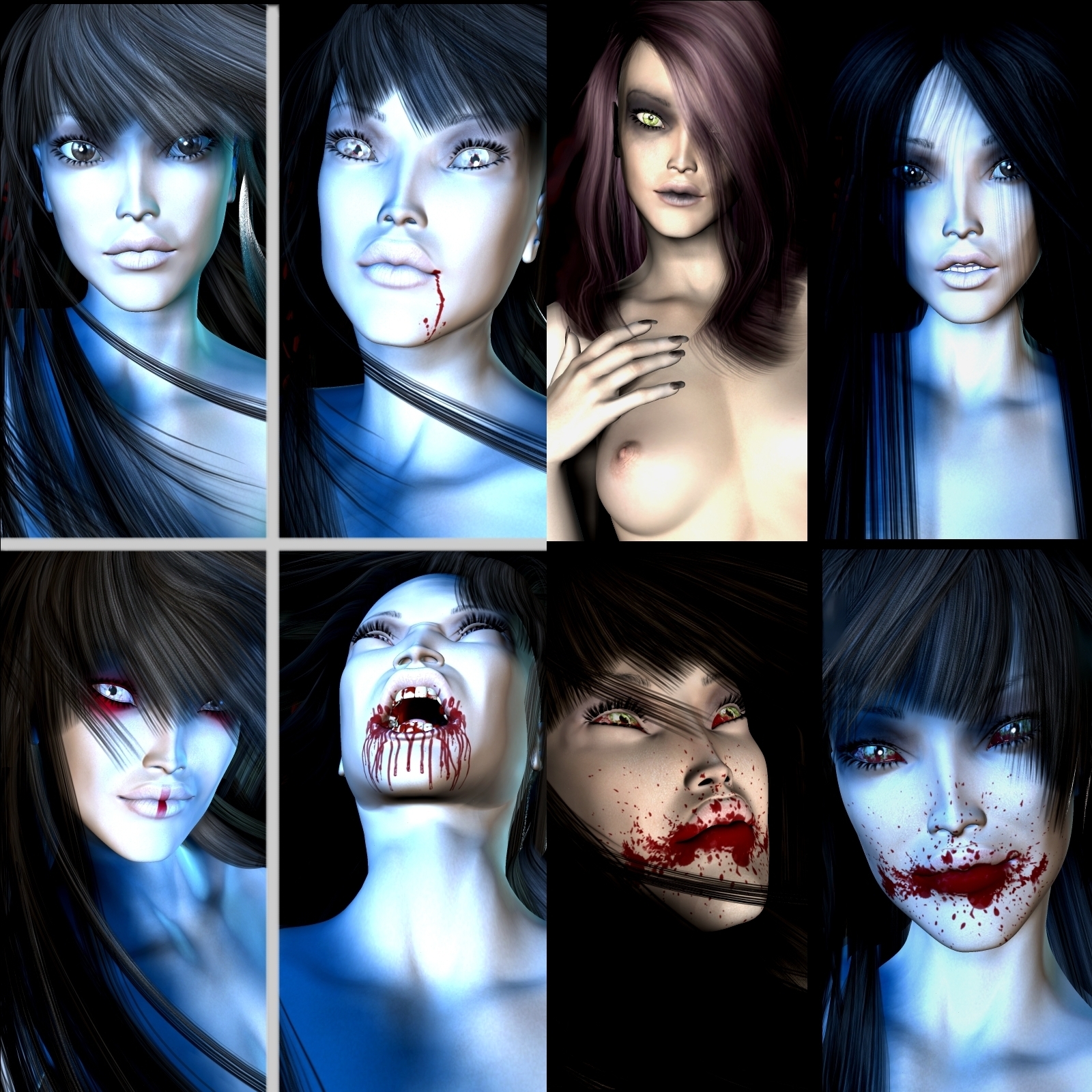Tsukiko Spirit of Vengeance for Victoria 4 by N/A