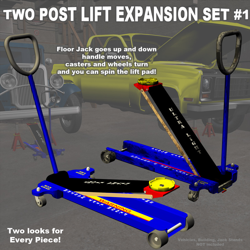 AtoZ Two Post Lift -Expansion Set #1 by N/A
