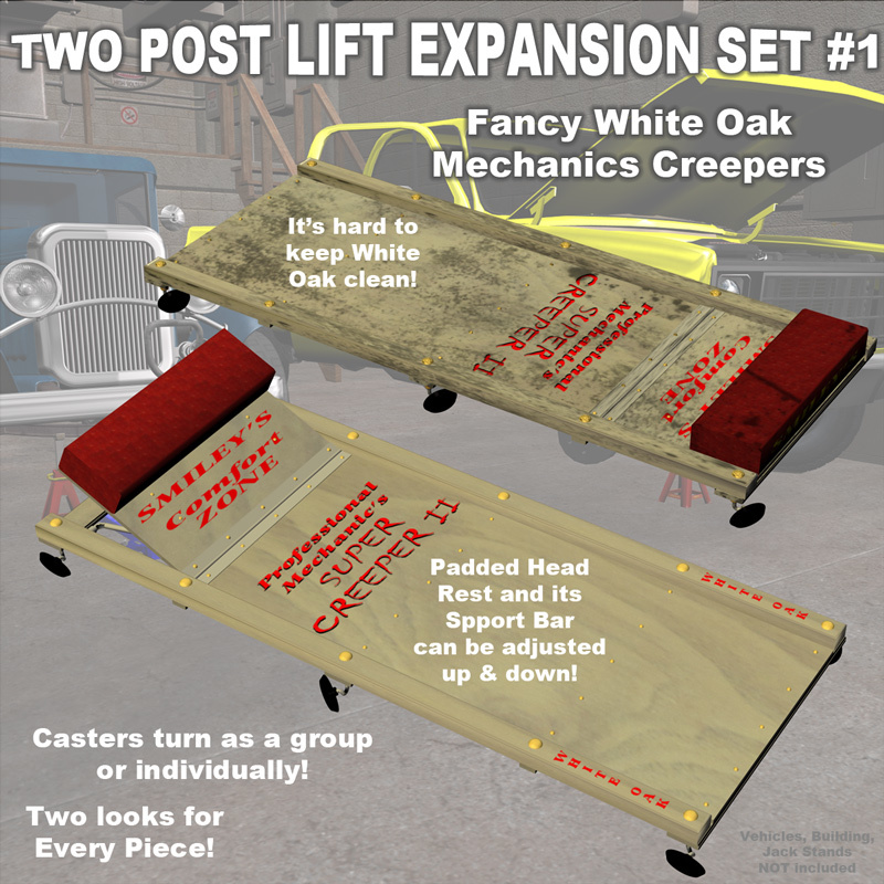 AtoZ Two Post Lift -Expansion Set #1 by N/A