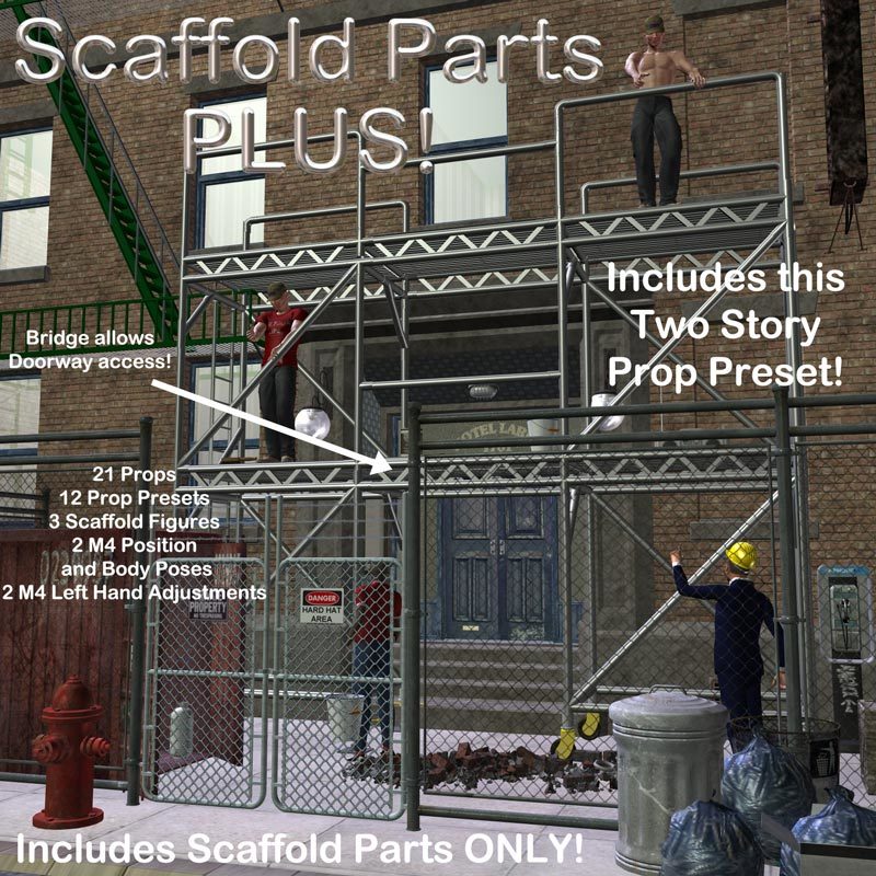 AtoZ Scaffold Parts PLUS v1 by N/A