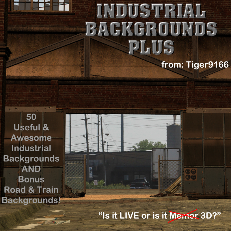 AtoZ Industrial Backgrounds PLUS by N/A