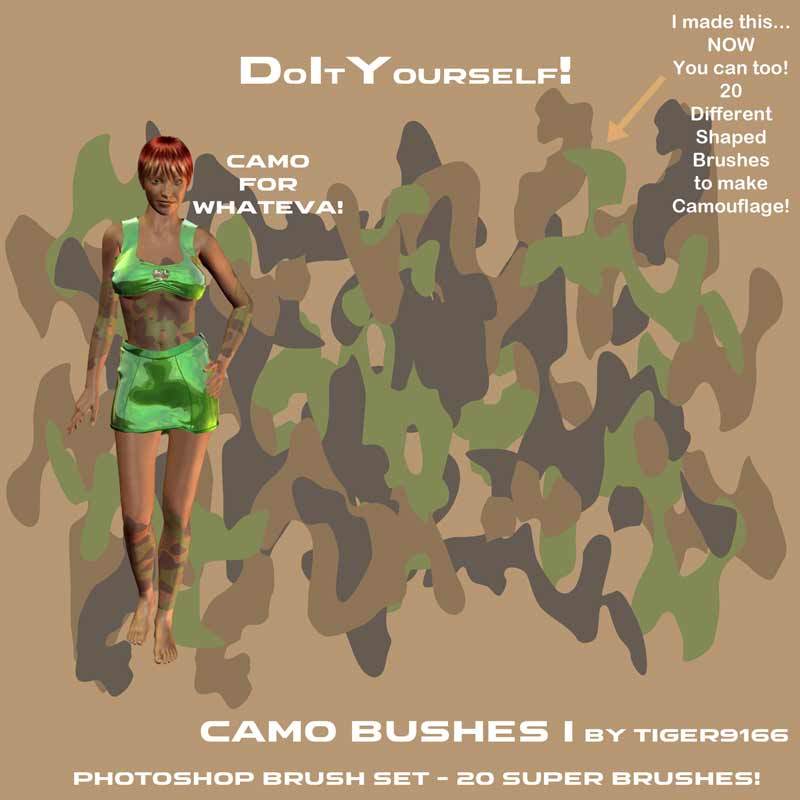 AtoZ Camouflage Brushes I v1 by N/A