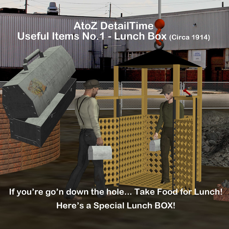 AtoZ DetailTime Useful Items I Lunch Box v1 by N/A