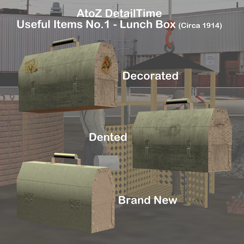 AtoZ DetailTime Useful Items I Lunch Box v1 by N/A