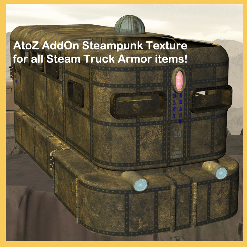 AtoZ Steampunk Texture AddOn SteamTrkArmor v1 by N/A