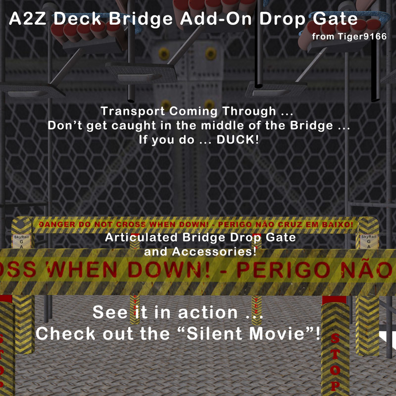 AtoZ Deck Bridge Add-On Drop Gate v1 by N/A